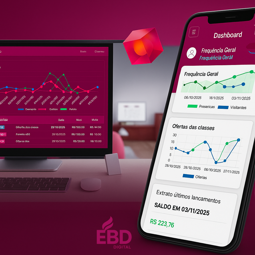 Acesse pelo computador ou celular